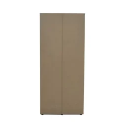 Kledingkasten|Kledingkasten-Interiax Kledingkast 'Lena' - Wit - 2 Deurs - 185x80x52cm