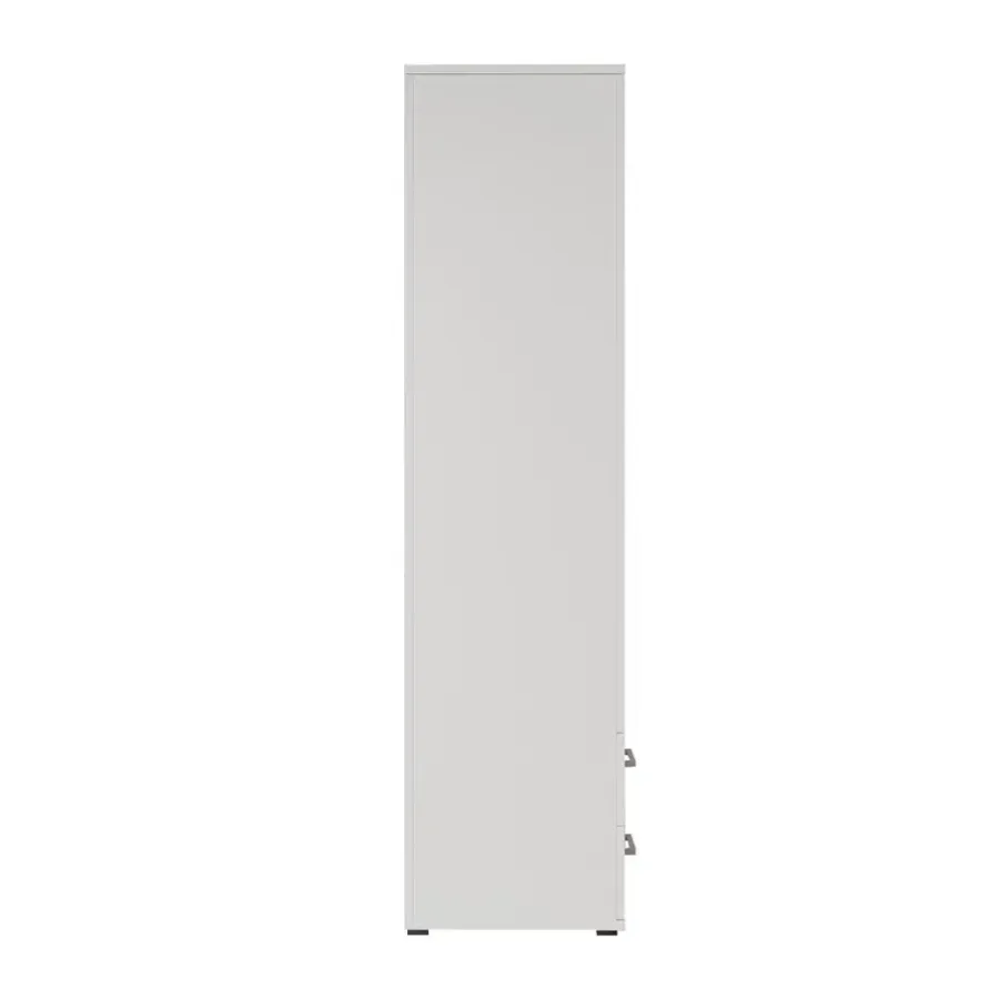 Interiax Kledingkast 'Lena' - Sonoma Eik - 4 Deurs - 185x160x52cm