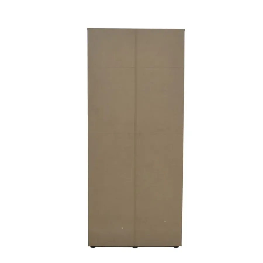 Interiax Kledingkast 'Lena' - Wit - 3 Deurs - 185x120x52cm