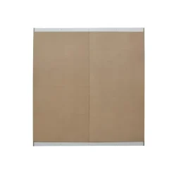 Schuifdeurkasten-Interiax Kledingkast 'Mila' - Sonoma Eik - Schuifdeurkast - 197x182x52 cm