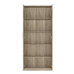 Interiax Kledingkast 'Mila' - Sonoma Eik - 2 Deurs - 180x80x42 cm