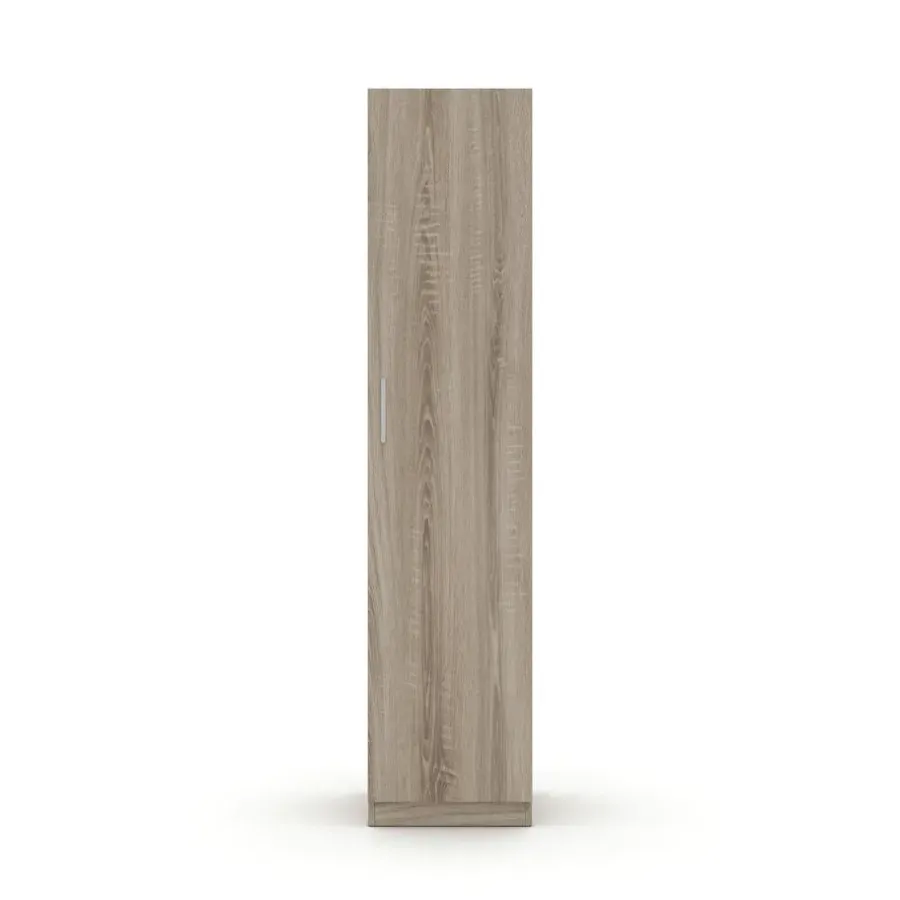 Interiax Kledingkast 'Mila' - Sonoma Eik - 1 Deurs - 180x40x42 cm