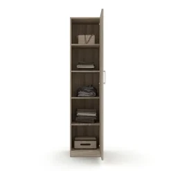 Interiax Kledingkast 'Mila' - Sonoma Eik - 1 Deurs - 180x40x42 cm