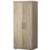 Interiax Kledingkast 'Mila' - Sonoma Eik - 2 Deurs - 183x80x52cm
