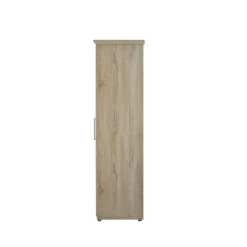 Interiax Kledingkast 'Mila' - Sonoma Eik - 4 Deurs - 183x160x52cm