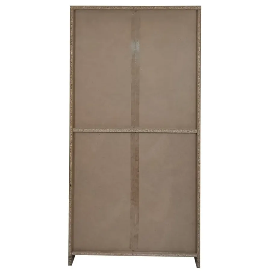 Interiax Opbergkast - Kledingkast 'Aurora' - Sonoma Eik - 2 Deurs - 148x72x36cm
