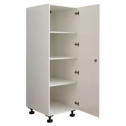 Interiax WASHWALL 'Mary' Wasmachine Opbergkast Wit - 162x50x67.5 cm