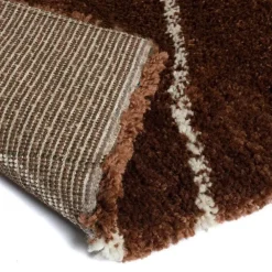 Vloerkleden|Hoogpolige Vloerkleden-Interieur05 berber vloerkleed Nea roest/creme - 190 x 135 cm