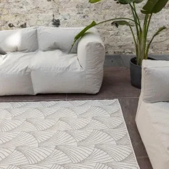 Buiten Vloerkleden|Buiten Vloerkleden-Interieur05 Buitenkleed Deco bruin/grijs - 230 x 160 cm