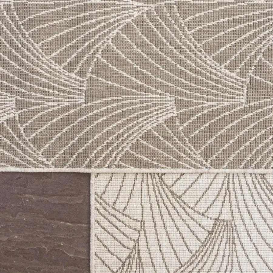 Interieur05 Buitenkleed Deco bruin/grijs - 340 x 240 cm