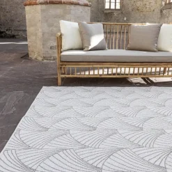 Interieur05 Buitenkleed Deco bruin/grijs - 290 x 200 cm