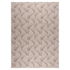 Buiten Vloerkleden|Buiten Vloerkleden-Interieur05 Buitenkleed Deco roest/wit - 340 x 240 cm