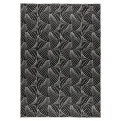 Buiten Vloerkleden|Buiten Vloerkleden-Interieur05 Buitenkleed Deco zwart/wit - 230 x 160 cm