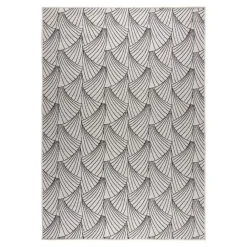 Buiten Vloerkleden|Buiten Vloerkleden-Interieur05 Buitenkleed Deco zwart/wit - 230 x 160 cm