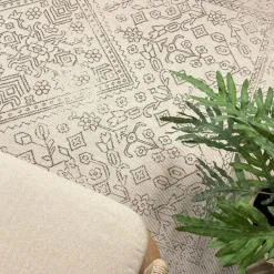 Interieur05 buitenkleed linnen Nova - 340 x 240 cm