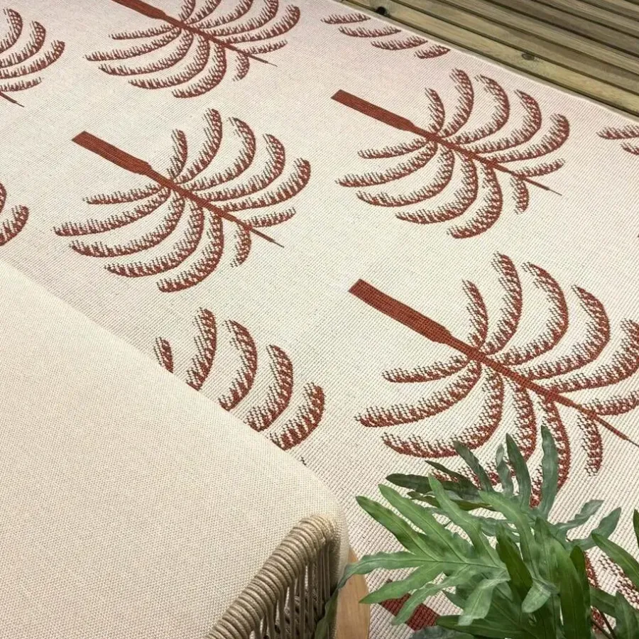 Interieur05 buitenkleed roest Oase - 290 x 200 cm
