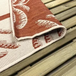 Interieur05 buitenkleed roest Oase - 340 x 240 cm