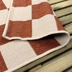 Interieur05 buitenkleed roest Level - 340 x 240 cm