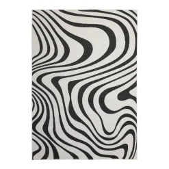 Buiten Vloerkleden|Buiten Vloerkleden-Interieur05 Buitenkleed Swirl Zwart - 340 x 240 cm
