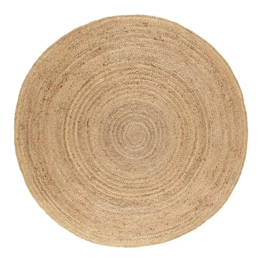 Vloerkleden|Jute Vloerkleden-Interieur05 EVA Interior rond vloerkleed Jute naturel - 150 x 150 cm