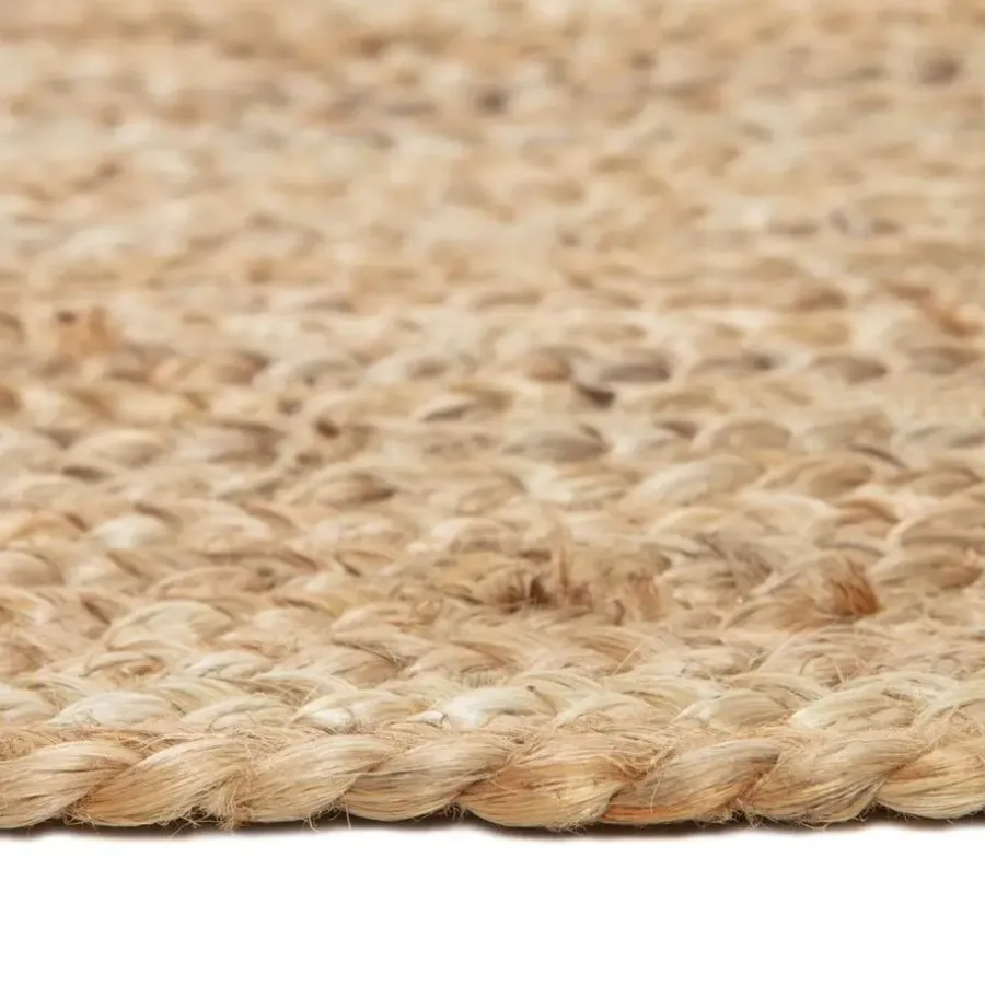 Vloerkleden|Jute Vloerkleden-Interieur05 EVA Interior rond vloerkleed Jute naturel - 150 x 150 cm