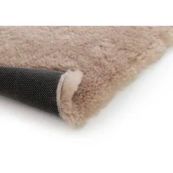 Interieur05 hoogpolig vloerkleed Furr bruin - 160 x 230 cm