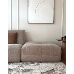 Hoogpolige Vloerkleden-Interieur05 Hoogpolig vloerkleed Odelia beige/wit - 160 x 230 cm