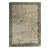 Interieur05 hoogpolig vloerkleed polyester Pilo groen/beige - 340 x 240 cm