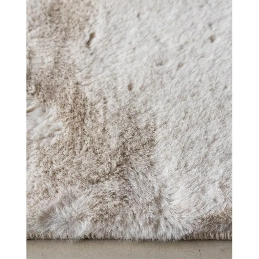 Interieur05 Hoogpolig Vloerkleed Lux Creme - 330 x 240 cm