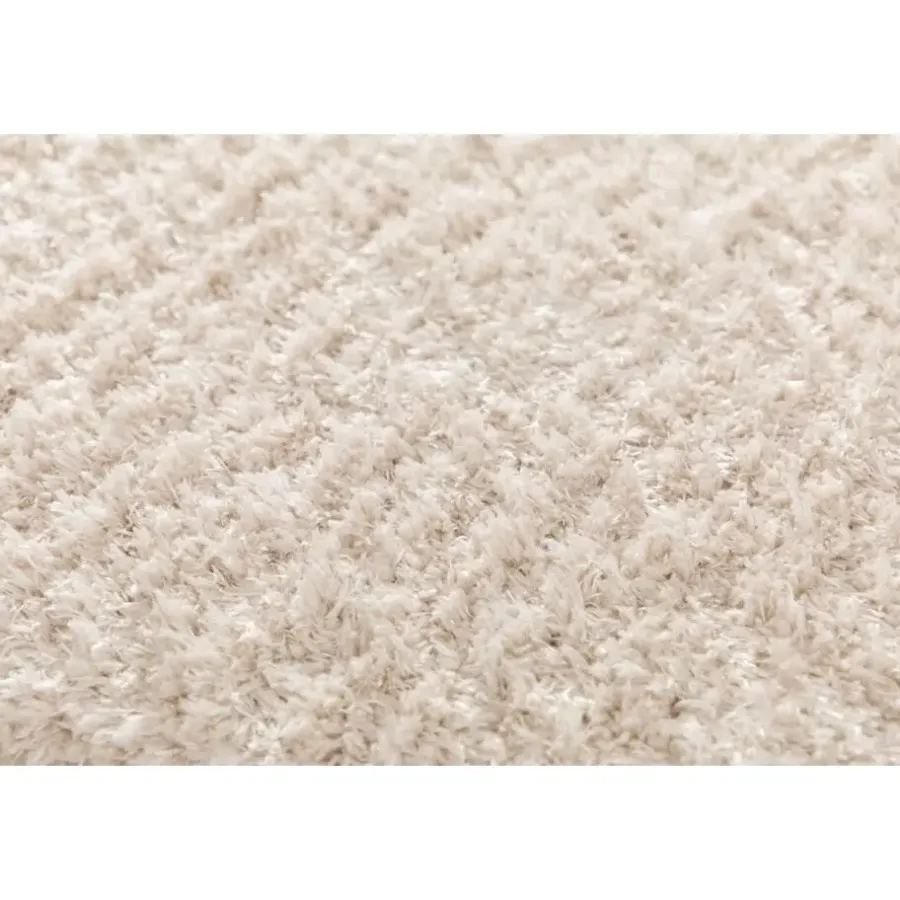 Interieur05 Hoogpolig vloerkleed Fender wit/creme - 230 x 160 cm