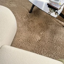 Hoogpolige Vloerkleden-Interieur05 hoogpolig vloerkleed Furr bruin - 80 x 140 cm