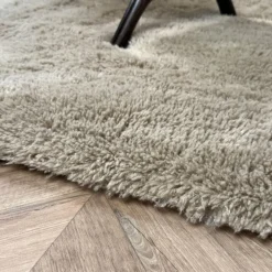 Hoogpolige Vloerkleden-Interieur05 hoogpolig vloerkleed Furr bruin - 80 x 140 cm