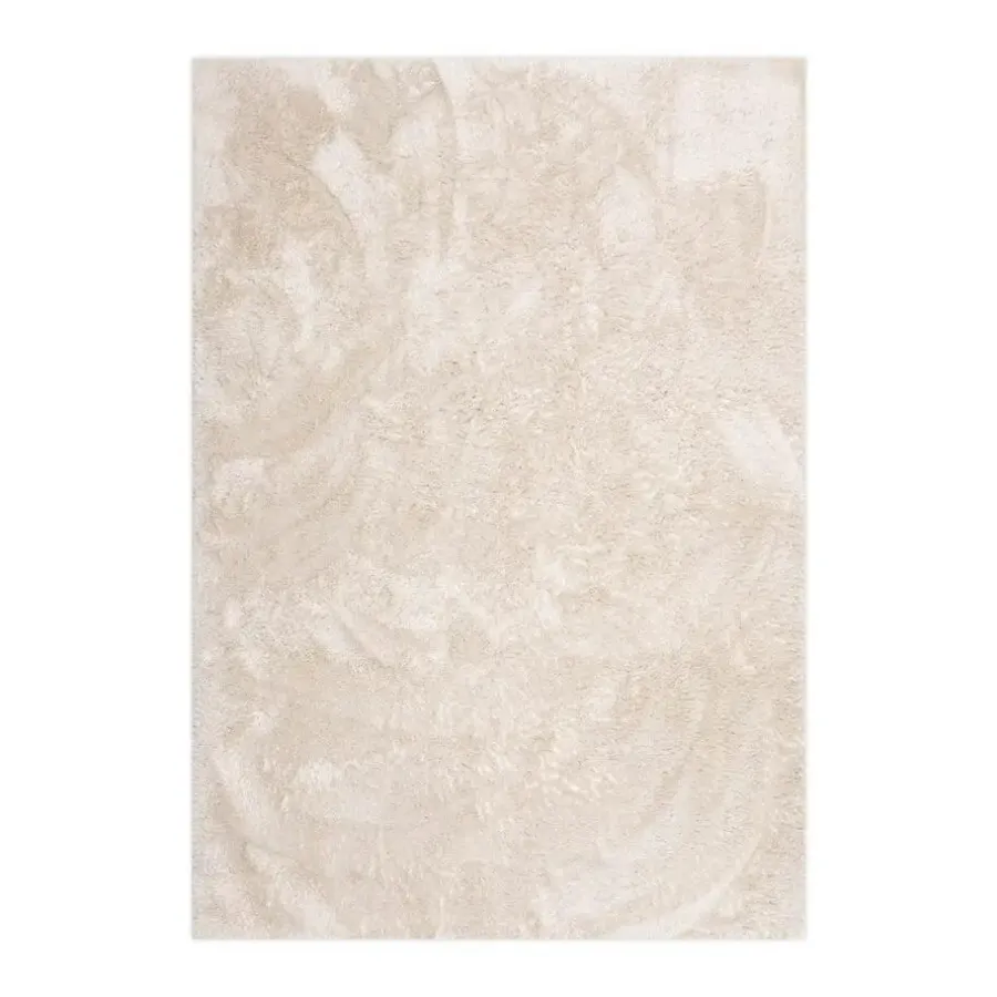 Hoogpolige Vloerkleden-Interieur05 Hoogpolig vloerkleed Odelia beige/wit - 200 x 290 cm