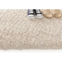 Hoogpolige Vloerkleden-Interieur05 Hoogpolig vloerkleed Fender wit/creme - 340 x 240 cm