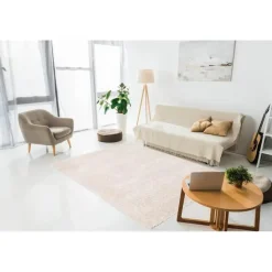 Hoogpolige Vloerkleden-Interieur05 Hoogpolig vloerkleed Fender wit/creme - 340 x 240 cm