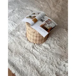 Vloerkleden|Hoogpolige Vloerkleden-Interieur05 hoogpolig vloerkleed Furr beige - 80 x 140 cm