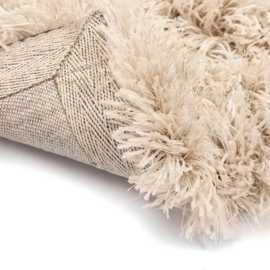 Hoogpolige Vloerkleden-Interieur05 Hoogpolig vloerkleed Nika Ivoor - 240 x 340 cm