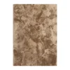 Interieur05 Hoogpolig vloerkleed Odelia Bruin/taupe - 80 x 150 cm