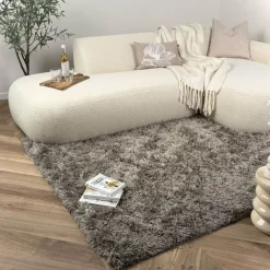 Hoogpolige Vloerkleden-Interieur05 Hoogpolig vloerkleed Nika Antraciet - 240 x 340 cm