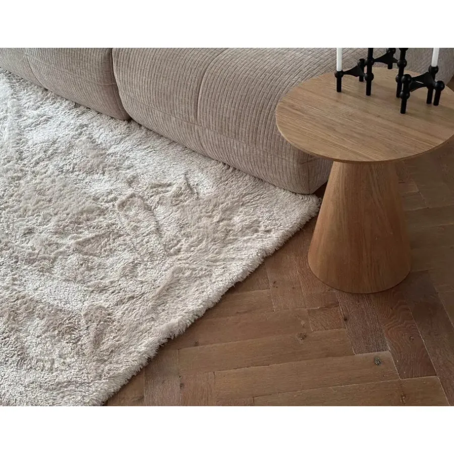 Vloerkleden|Hoogpolige Vloerkleden-Interieur05 Hoogpolig vloerkleed Odelia beige/wit - 240 x 330 cm