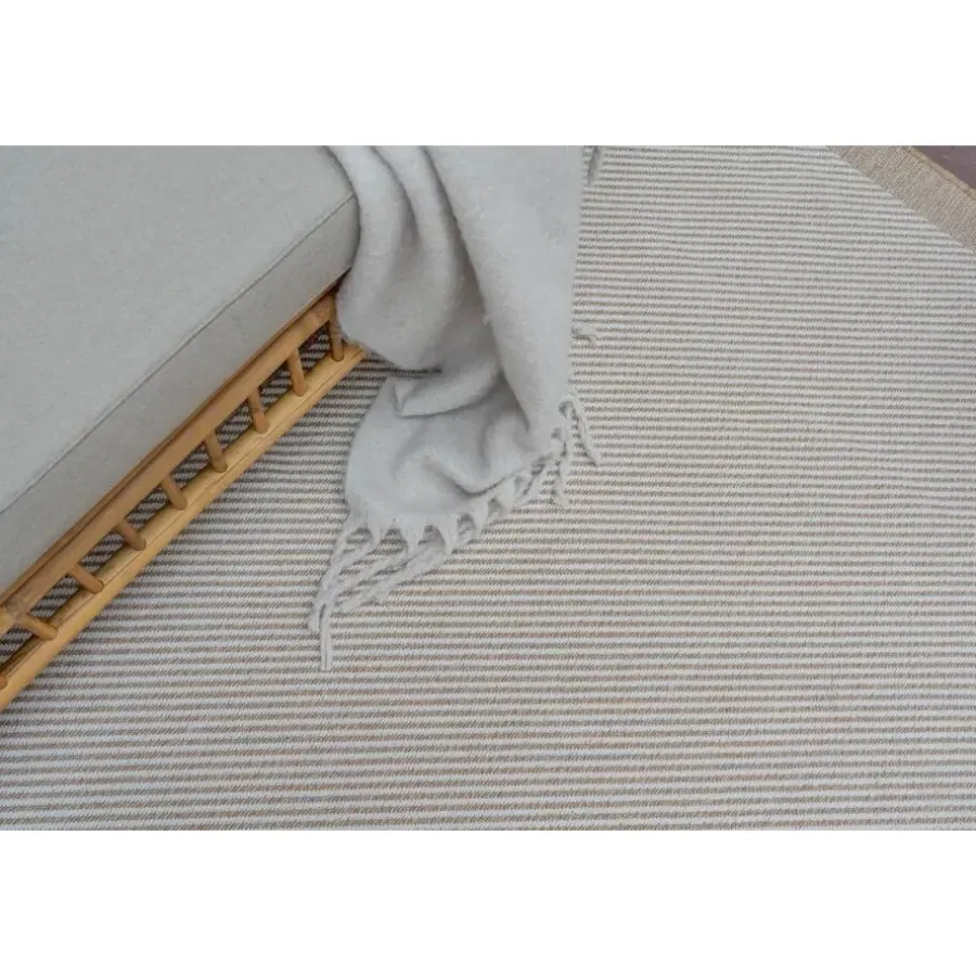 Interieur05 Jute buitenkleed naturel border - 230 x 160 cm