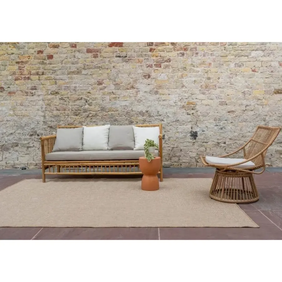 Buiten Vloerkleden|Buiten Vloerkleden-Interieur05 Jute buitenkleed naturel lines - 340 x 240 cm