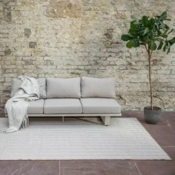 Buiten Vloerkleden|Buiten Vloerkleden-Interieur05 Jute buitenkleed naturel zigzag - 380 x 280 cm