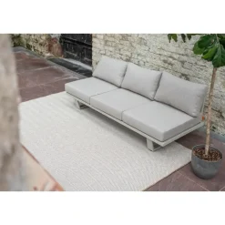 Buiten Vloerkleden|Buiten Vloerkleden-Interieur05 Jute buitenkleed naturel zigzag - 380 x 280 cm