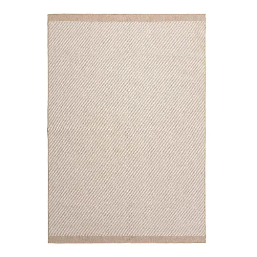 Buiten Vloerkleden|Buiten Vloerkleden-Interieur05 Jute buitenkleed naturel border - 340 x 240 cm