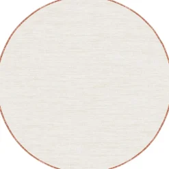 Buiten Vloerkleden|Buiten Vloerkleden-Interieur05 rond buitenkleed roest Tone - 200 x 200 cm