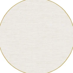 Interieur05 rond buitenkleed geel/okergeel Tone - 200 x 200 cm