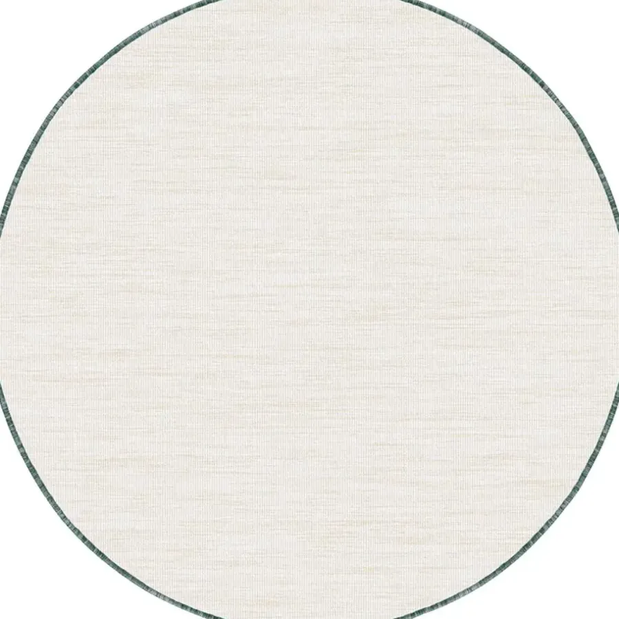Interieur05 rond buitenkleed groen Tone - 240 x 240 cm