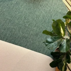 Interieur05 rond buitenkleed groen Tone - 240 x 240 cm