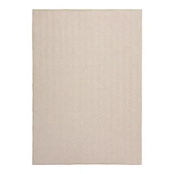Buiten Vloerkleden|Buiten Vloerkleden-Interieur05 rond buitenkleed jute naturel zigzag - 200 x 200 cm